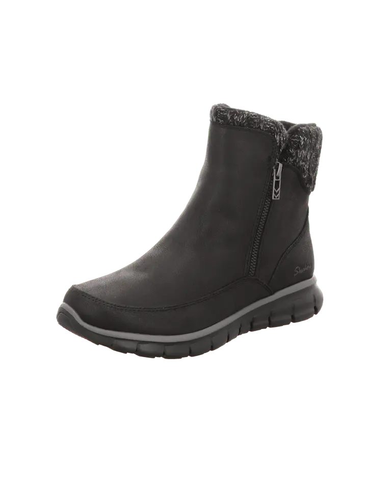 Сапоги Skechers Warmfutter Schnür Warmfutter Synergy, черный