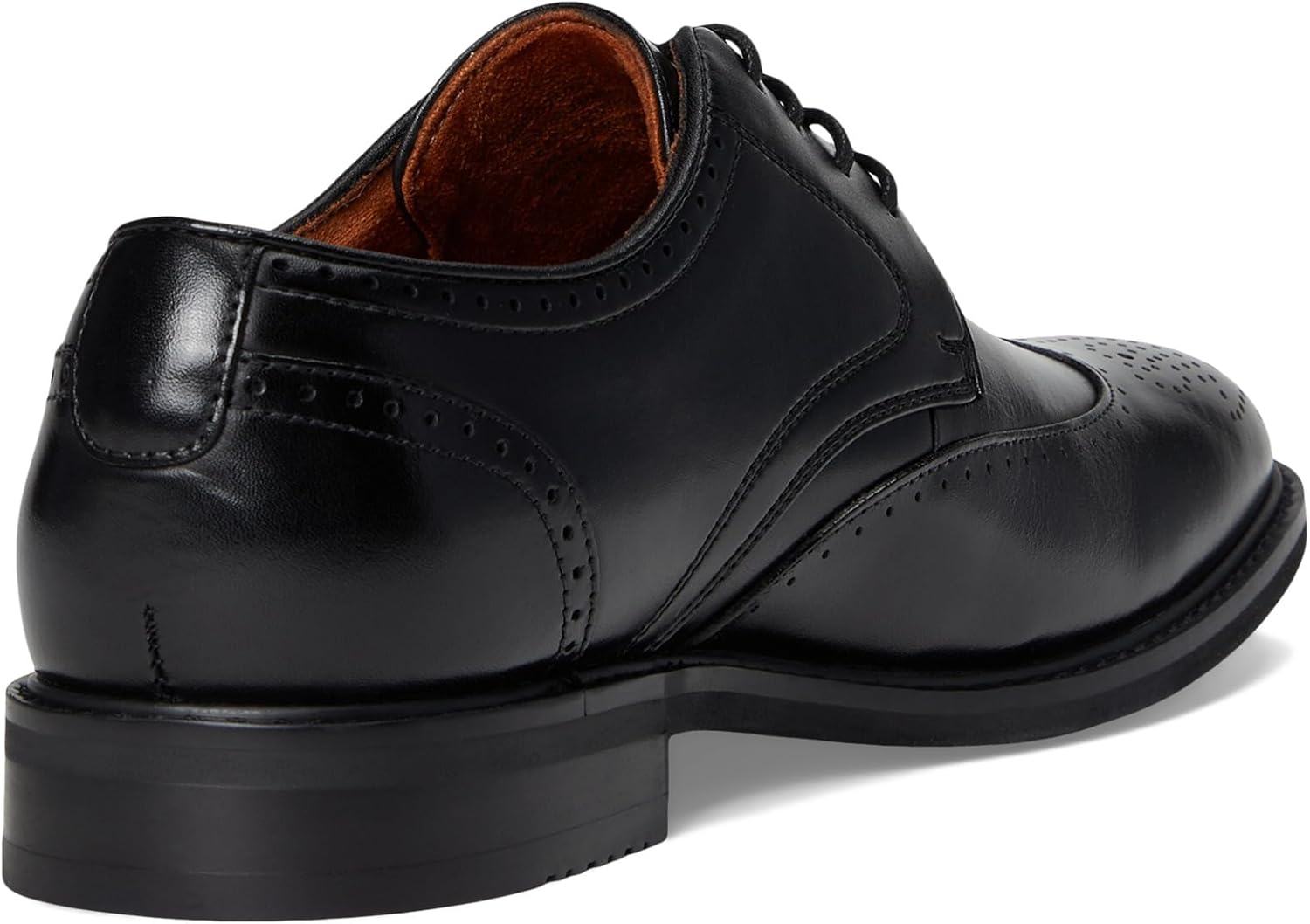 Мужские ботинки Stacy Adams Bennett Wingtip с шнуровкой, черный — фото 3