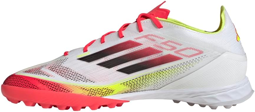 Кроссовки adidas F50 Pro Turf для взрослых, унисекс, белый/черный/желтый — фото 3