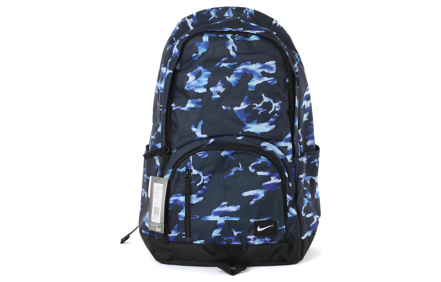 

Nike Полиэстеровый рюкзак мужской черно-синий