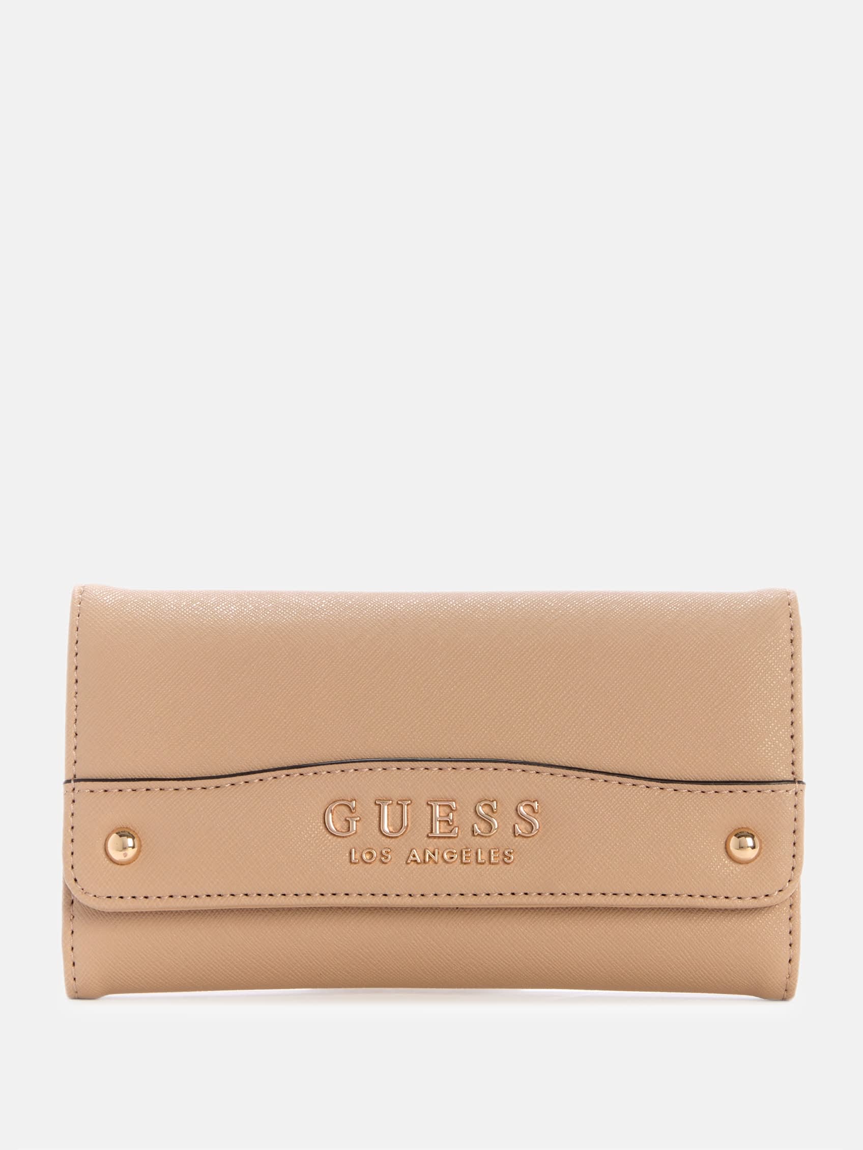 

Тонкий клатч-кошелек Avon Park Guess Factory, Caramel