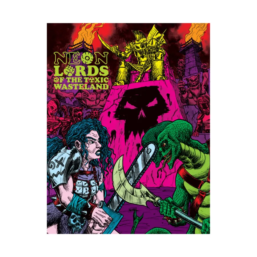

Neon Lords of the Toxic Wasteland (Special Edition), Role Playing Games (Super Savage Systems), твердый переплет