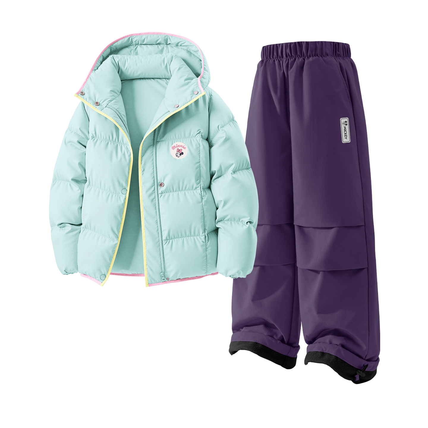 

Детская повседневная спортивная одежда Disney, светло-голубой/фиолетовый