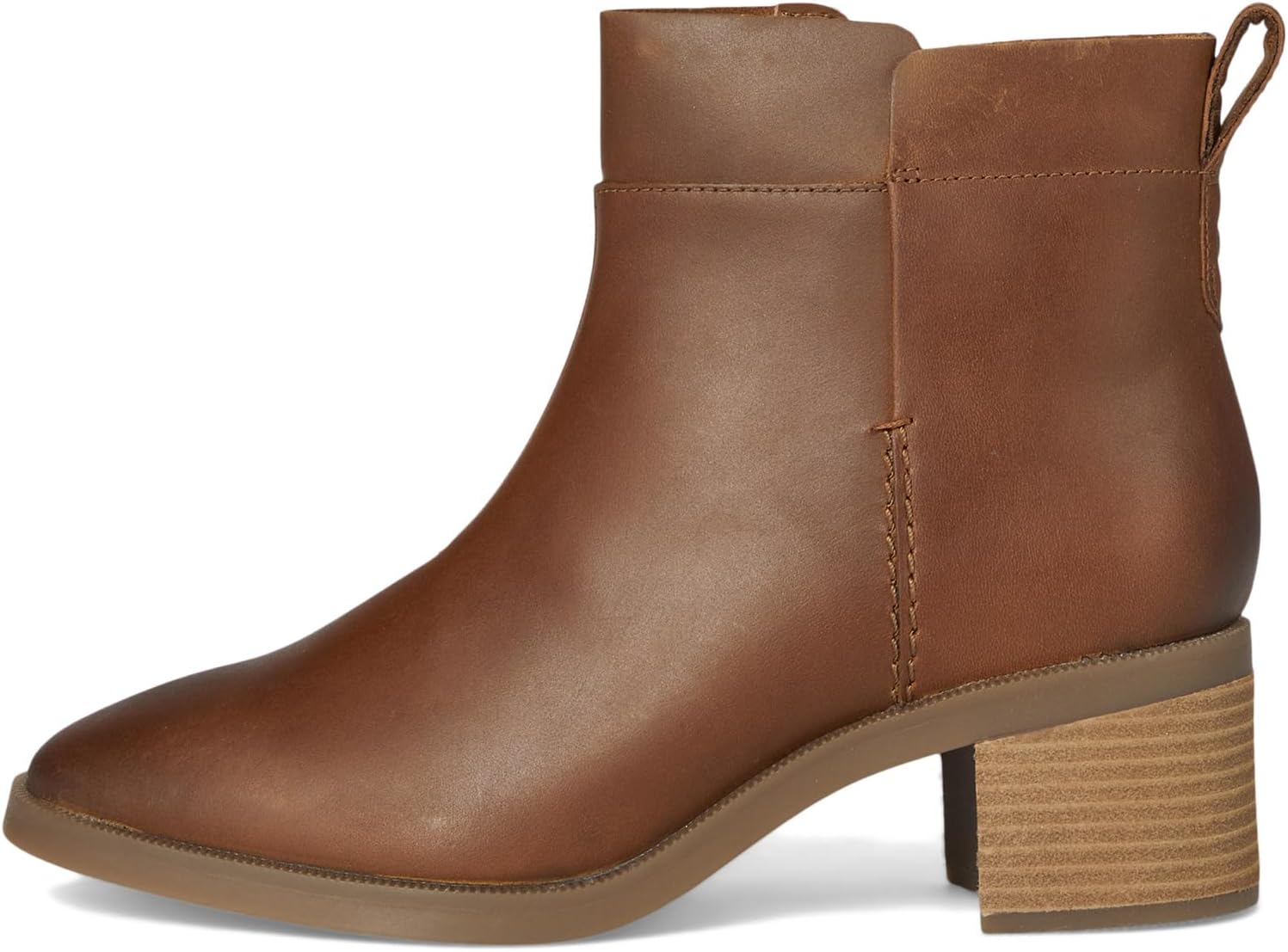 Ботильоны женские Clarks Lileigh Charm кожаные с острым носком, коричневый — фото 4