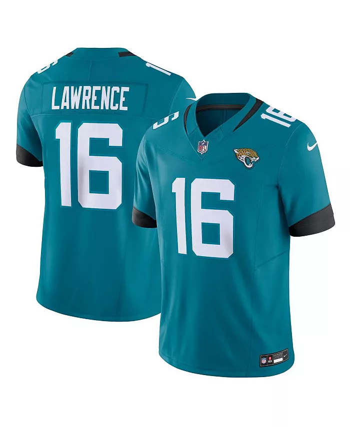 

Мужская лимитированная джерси Jacksonville Jaguars Vapor F.U.S.E. Тревора Лоуренса Nike, синий