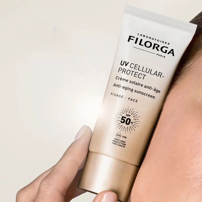FEILUOJIA Увлажняющий крем для лица с солнцезащитным фильтром SPF50+ 40 мл FILORGA, 40ml — фото 2