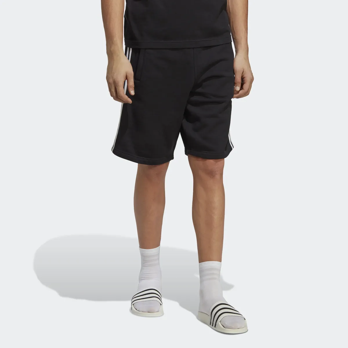 

Шорты Adidas Originals "ADICOLOR CLASSICS 3-STRIPES SWEAT" (1 шт.), черный