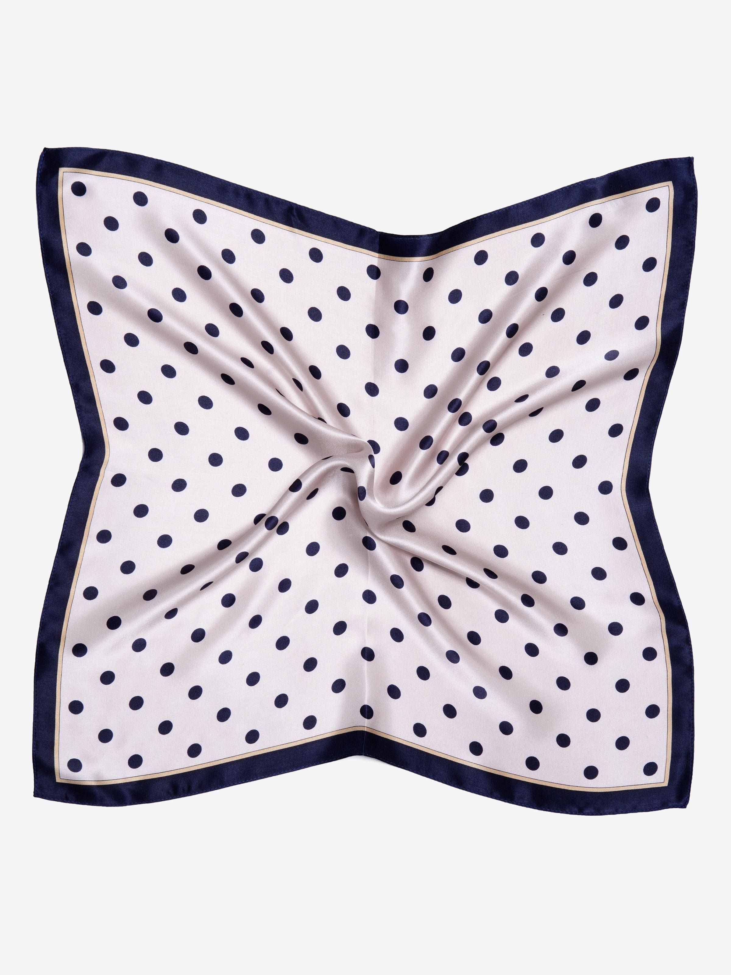 

MayTree Шарф 'Seidentuch Punkte klein' в темно-бежевом цвете