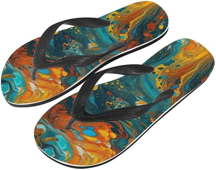

Женские плетеные шлепанцы Tribal с клубникой Koi, унисекс, мягкие тапочки, радужные пляжные летние повседневные шлепанцы для ванной Semiouray, Abstract Fluid Painting