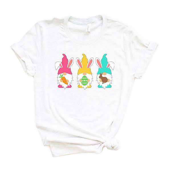 

Футболка с принтом пасхальных гномов Simply Sage Market, White, Белый, Футболка с принтом пасхальных гномов Simply Sage Market, White