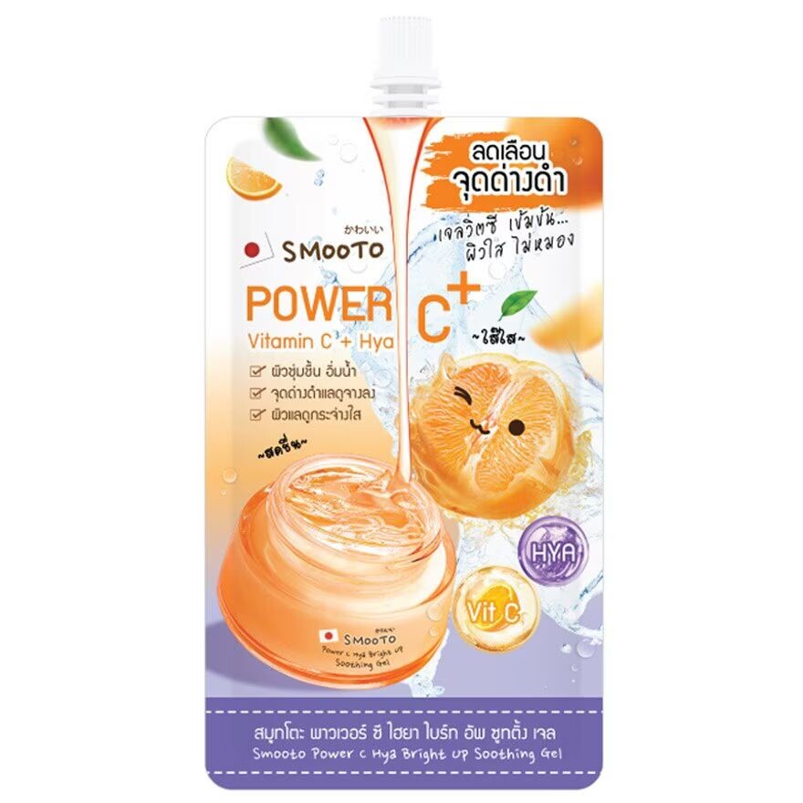 

Smooto Power C Hya Bright Up Успокаивающий гель 30 г, Orange