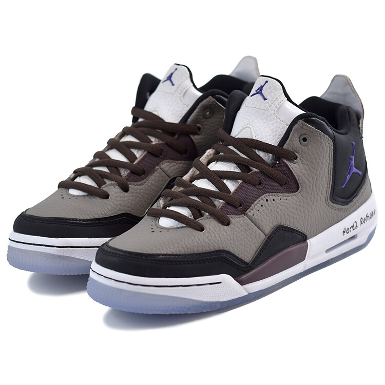 Кроссовки Jordan Courtside 23 Vintage Basketball Shoes Men Mid-top Back/Brown, черный — фото 3