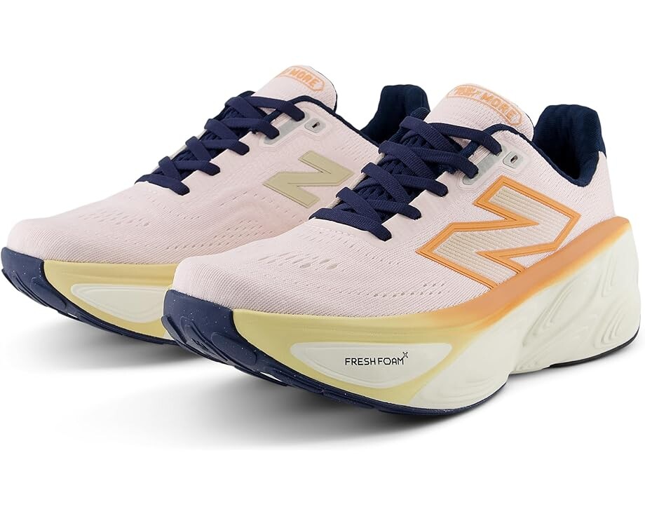 

Кроссовки New Balance Fresh Foam X More v5, цвет Pink Granite/Copper