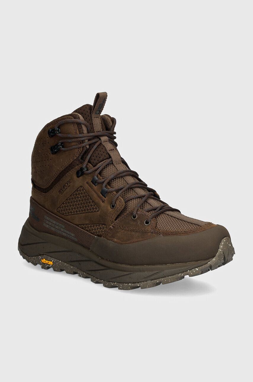 

Кроссовки Jack Wolfskin Terraquest Texapore Mid, коричневый