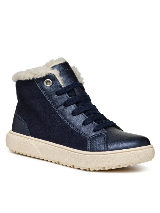Туфли на шнуровке J Theleven Girl B Ab J46HTA 077BC C4021 S Geox, синий — фото 2