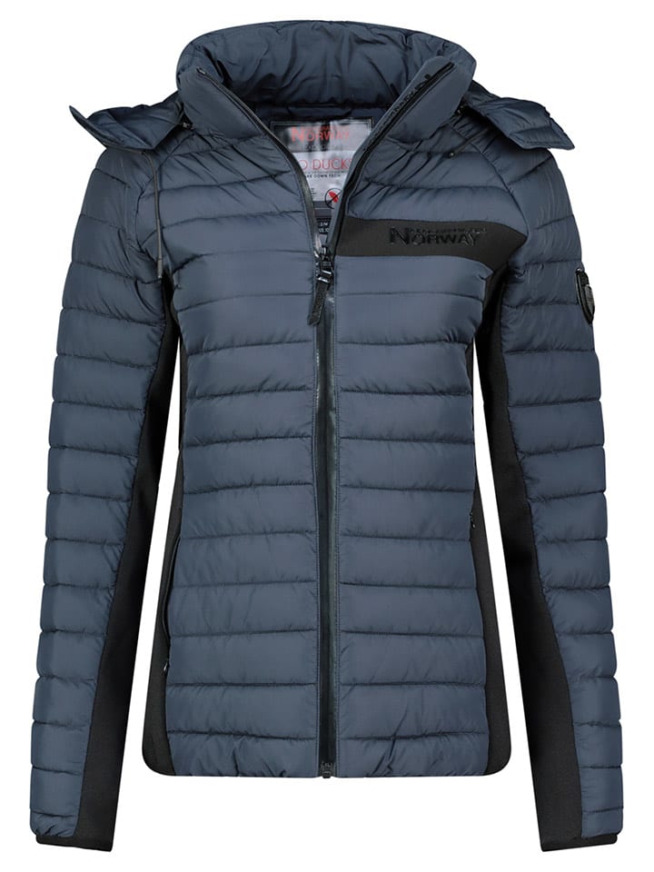 

Geographical Norway Стеганая куртка "Арета" темно-синего цвета