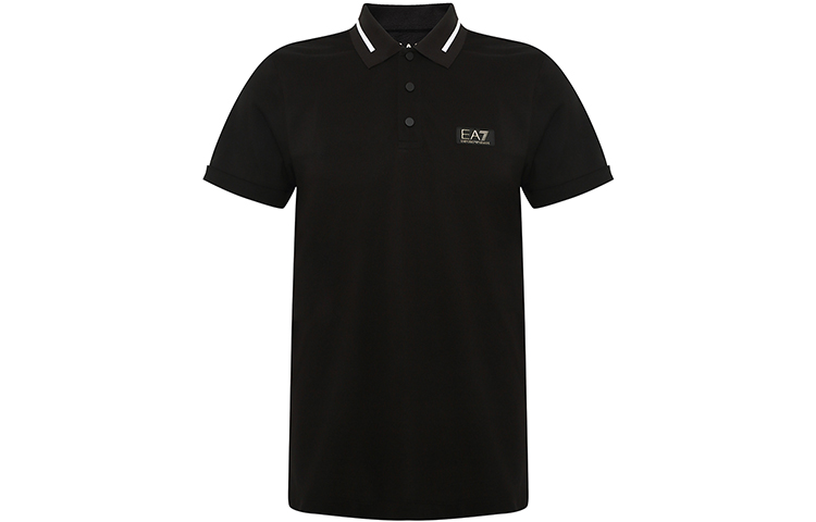 

EMPORIO ARMANI Мужская черная поло