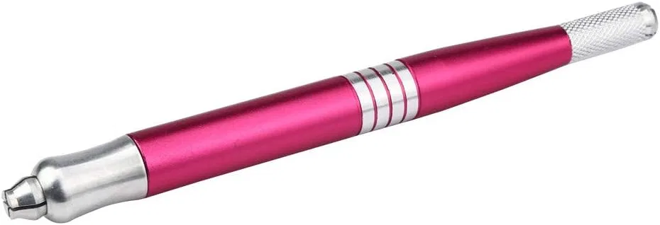 Ручка для татуажа бровей Manual Eyebrow Pen, розовый, 1 шт, 26 г, Generic