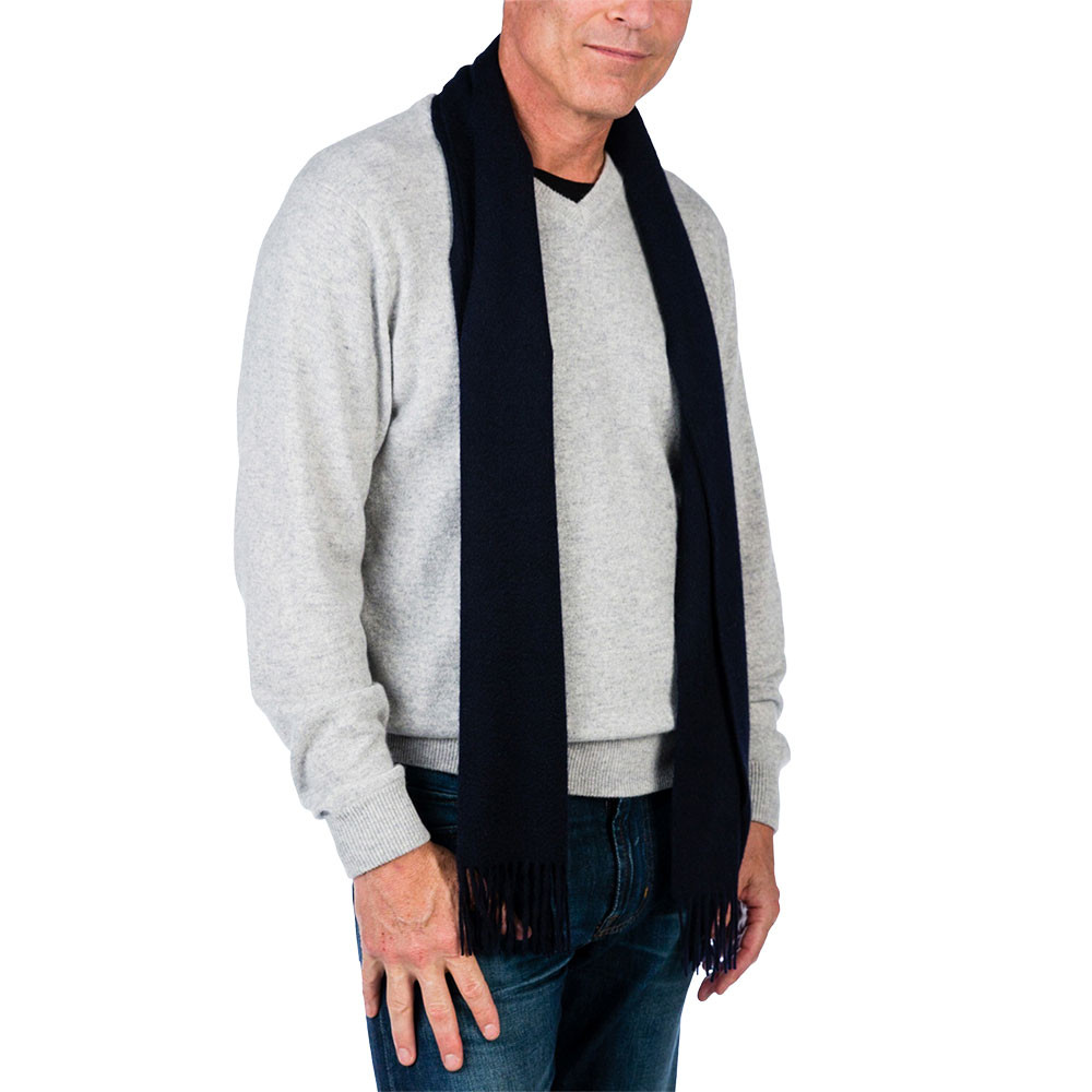 

Тканый шарф Alashan из смеси кашемира (для взрослых), Navy