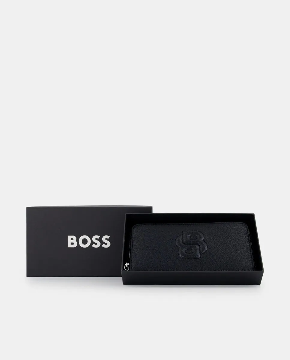 

Черная сумочка на молнии Boss, черный