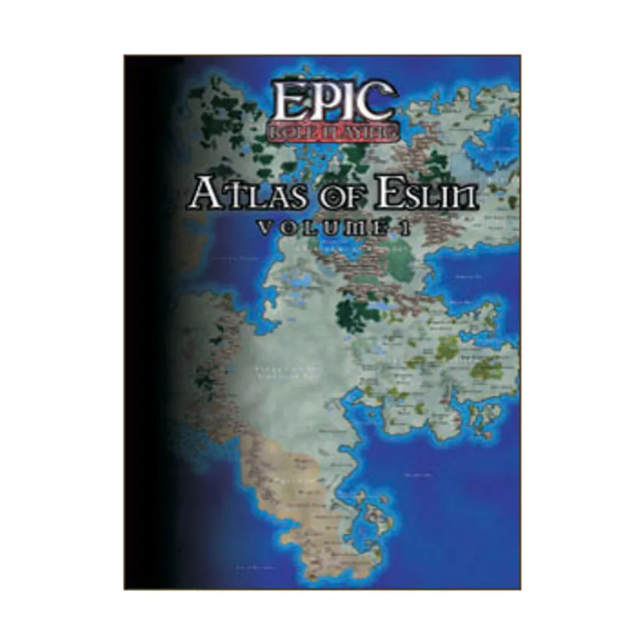 

Atlas of Eslin (1st Edition), Epic Role Playing, мягкая обложка