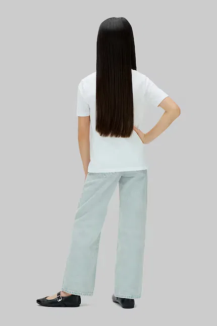 Футболка хлопковая Calvin Klein Jeans, белый — фото 4
