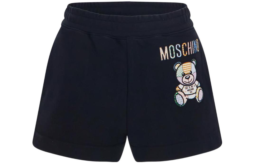 

Повседневные шорты женские черные MOSCHINO