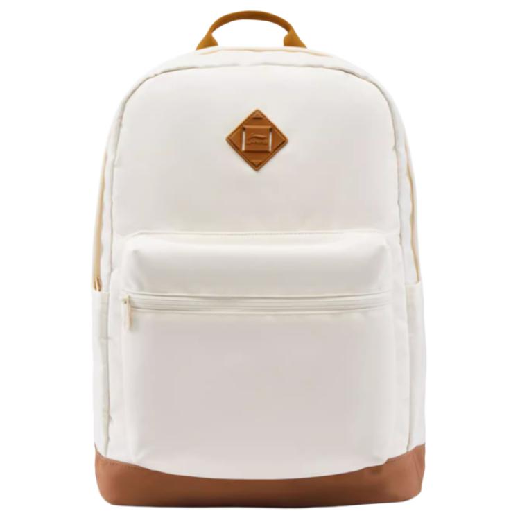 

LINING Спортивный рюкзак из полиэстера унисекс бежево-коричневый, Eggnog Gray & Tea Brown