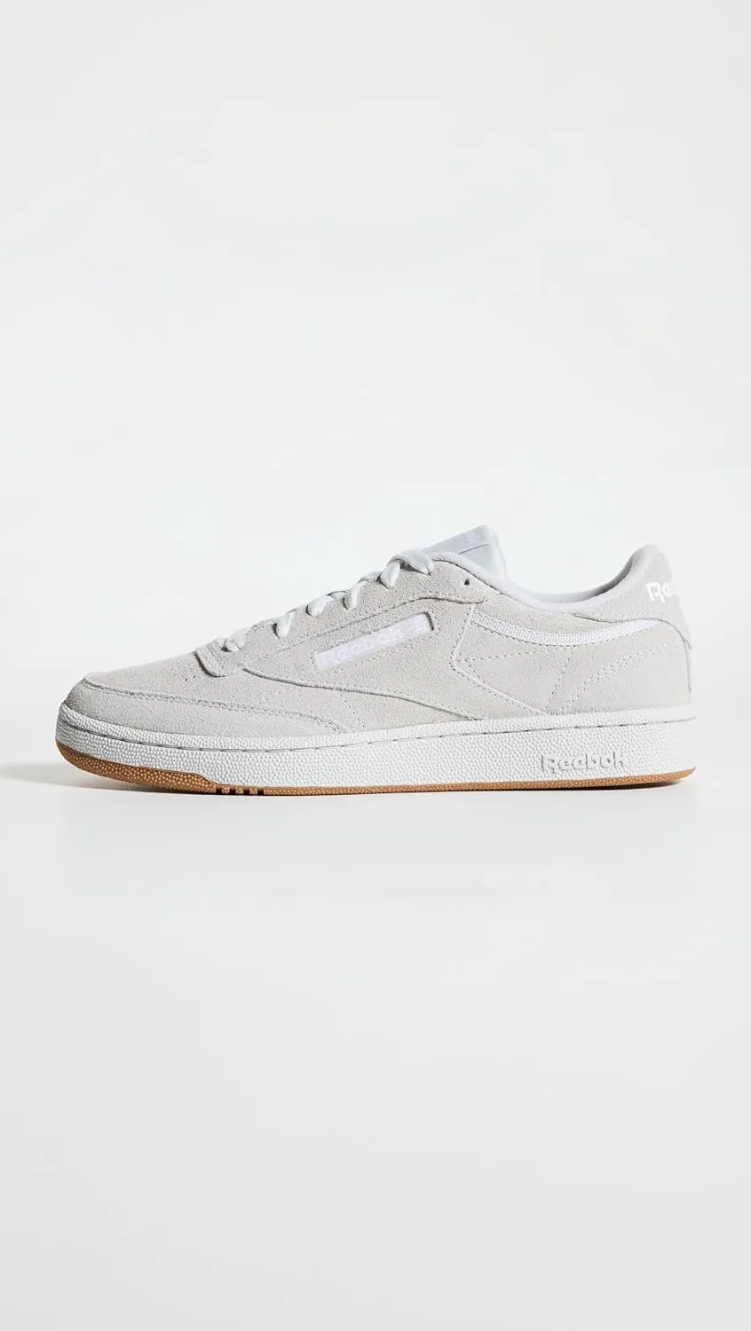 Мужские кроссовки Reebok Court Advance - повседневные теннисные туфли, размеры с 6 по 15, серый/белый — фото 2