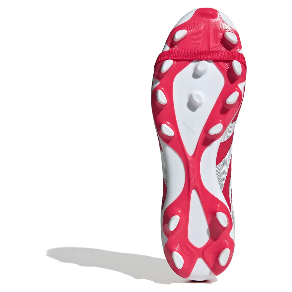 Футбольные бутсы adidas Predator Pro Fold Over Tongue FG/MG, красный — фото 3
