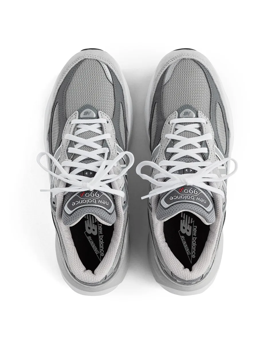 Кроссовки Made in USA 990v6 для женщин New Balance, серый — фото 3