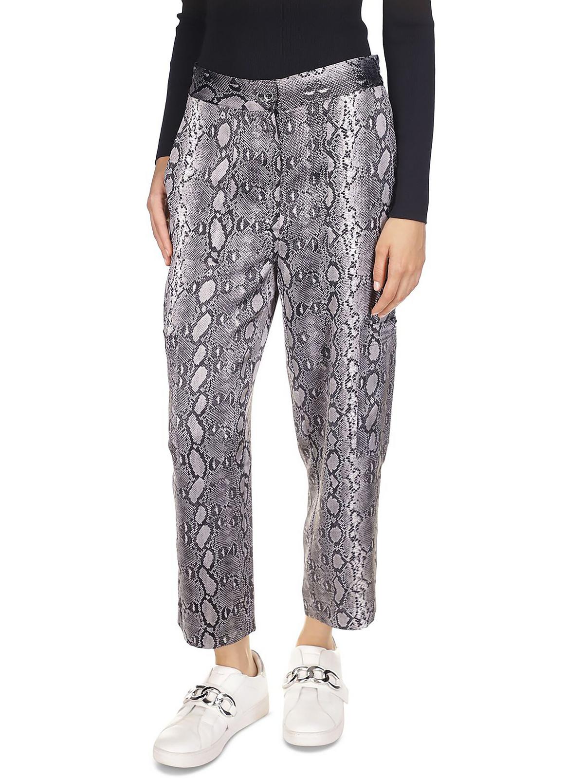 

Женские укороченные брюки Adder Cargo High Rise MICHAEL Michael Kors, черный