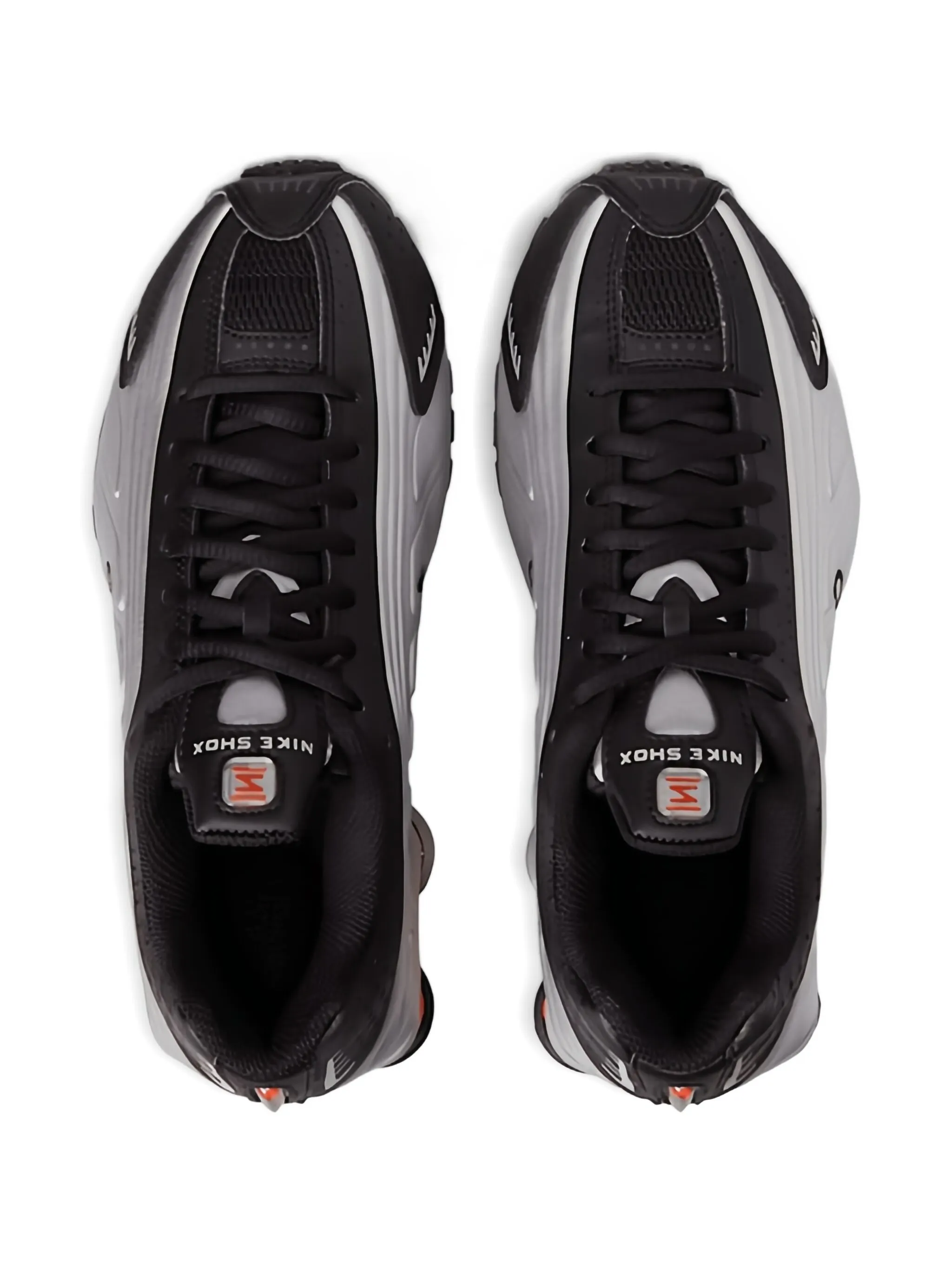 Кроссовки Shox R4 Nike Kids, черный — фото 4