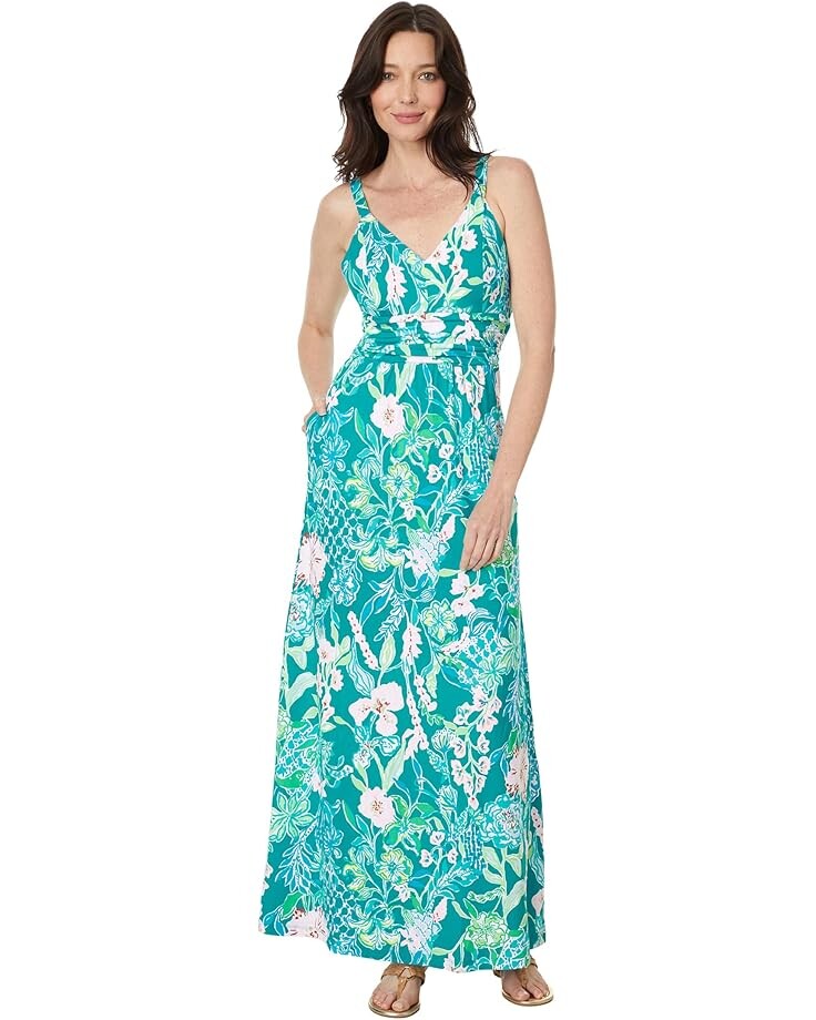 

Платье Lilly Pulitzer Blake Maxi Dress, цвет Multi Hot On The Vine