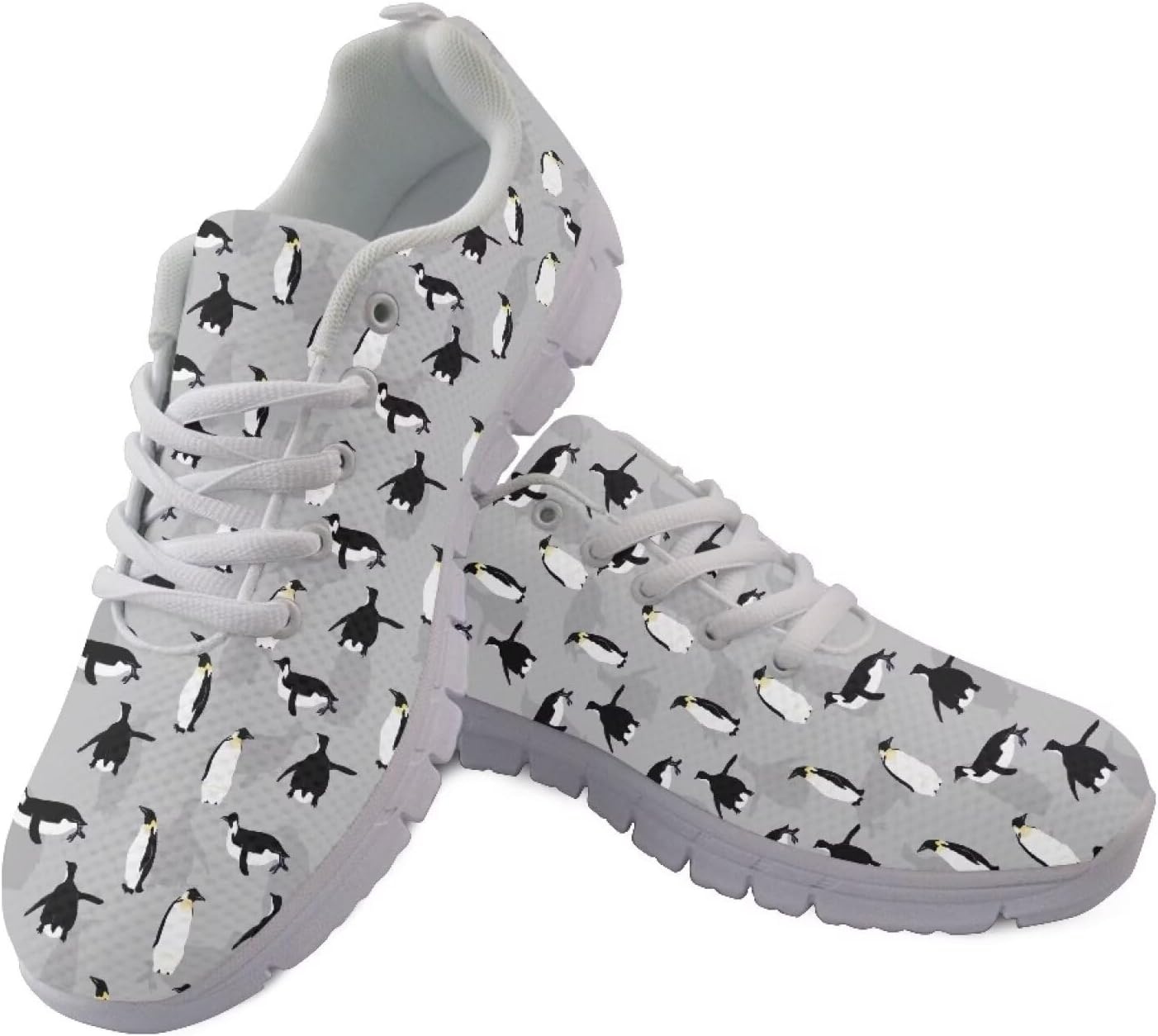 

Мужские модные кроссовки AmzPrint с белой подошвой, беговые и теннисные, легкие повседневные кроссовки для ходьбы, размеры 6.5-13.5