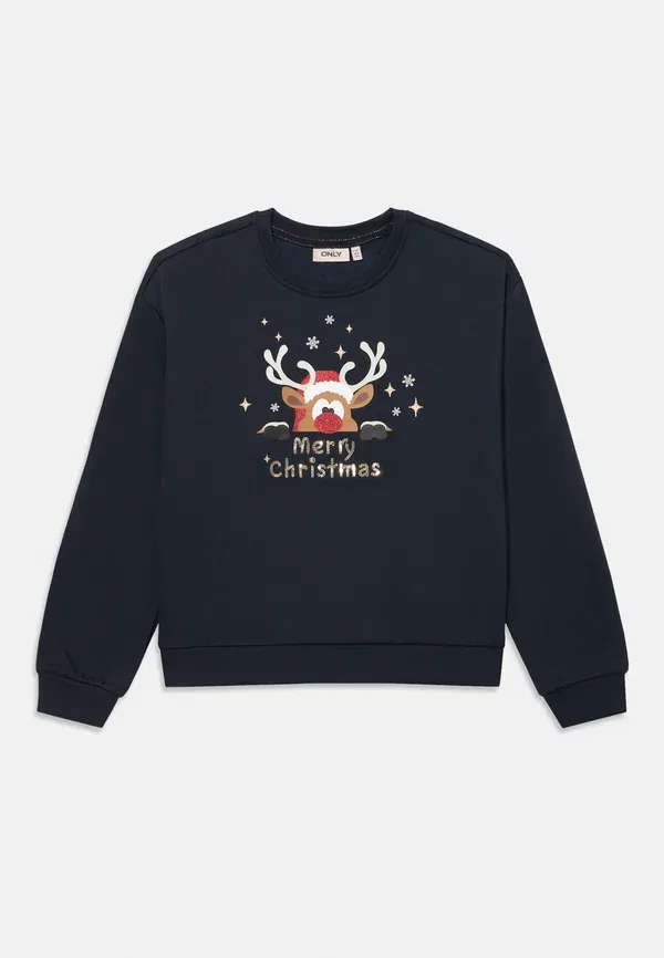Толстовка Kogyda life xmas o neck box sweatshirt Only Girls, ночное небо