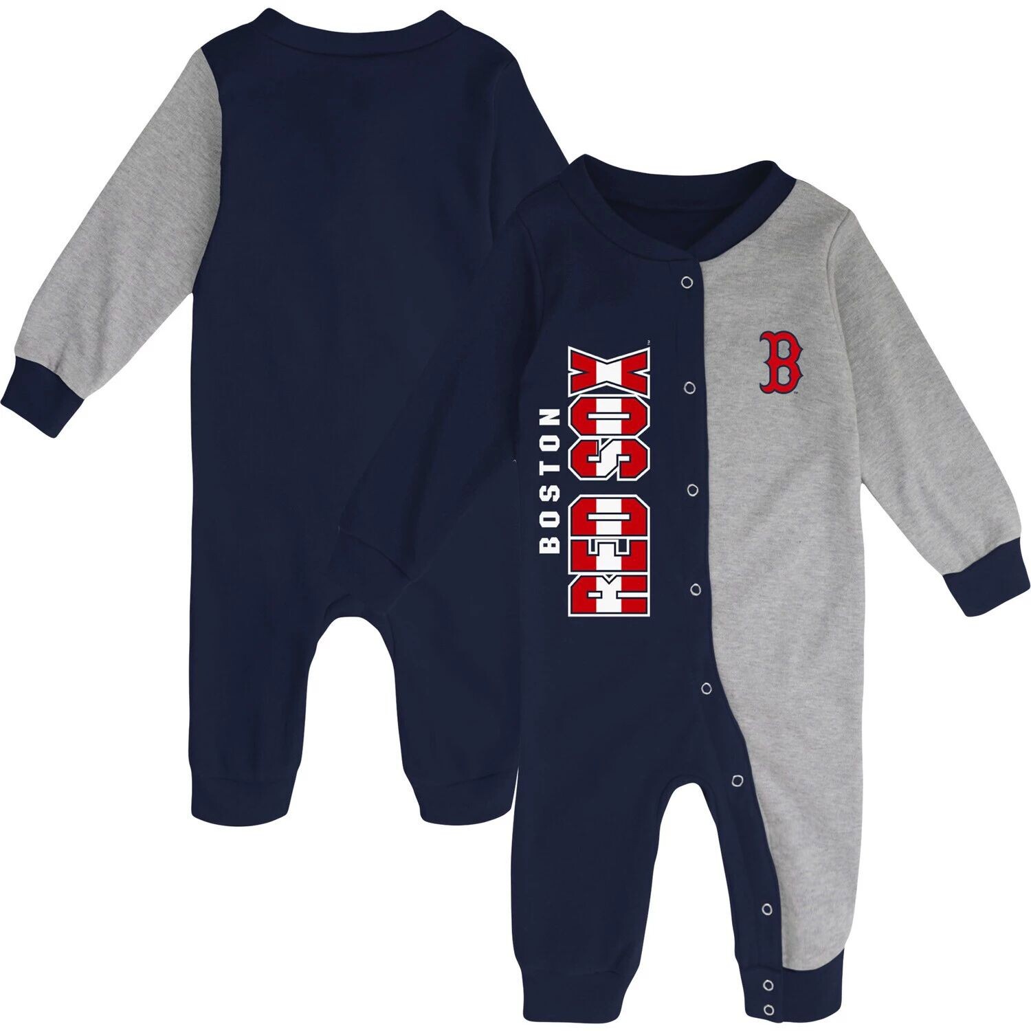 

Спальный комбинезон Boston Red Sox Outerstuff, темно-синий