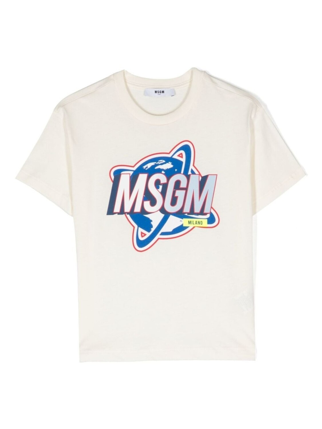 

MSGM Kids футболка с логотипом, белый