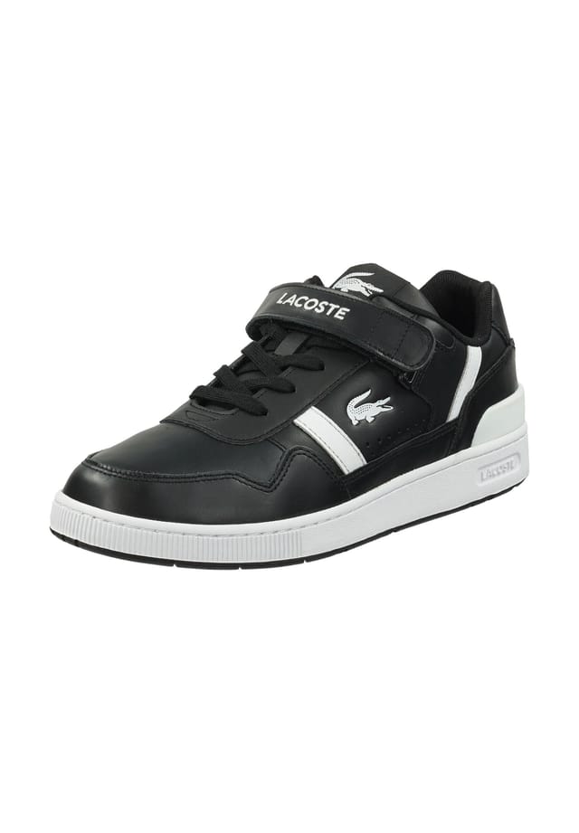 

Кроссовки из кожи/синтетики Lacoste, черный