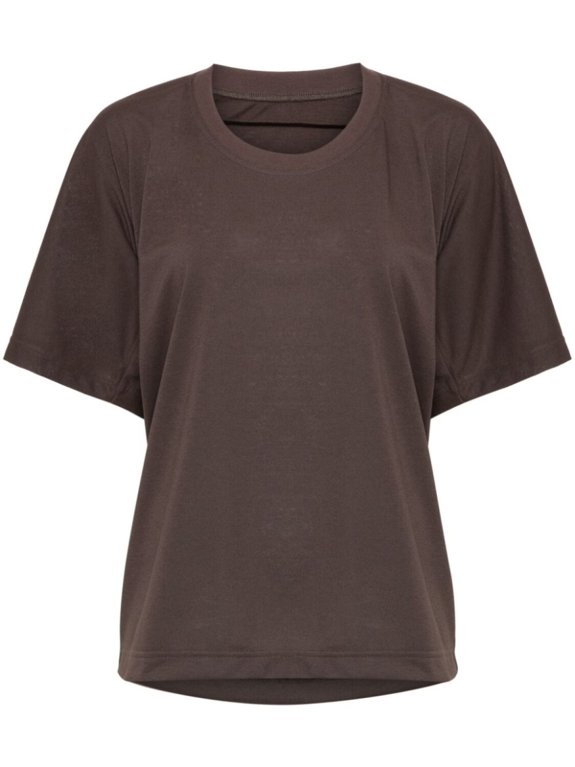 

Pleats Please Issey Miyake футболка с драпировкой, коричневый