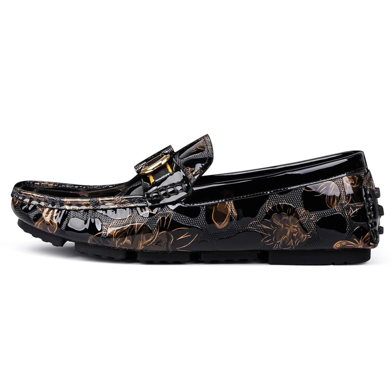 PALMPOLO Мужские повседневные кроссовки Low Top черные с серебром, цвет Black Silver — фото 3