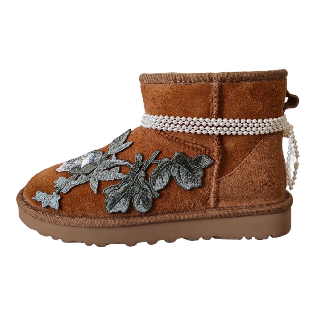 

CLASSIC MINI Зимние ботинки женские Ugg, цвет Chestnut