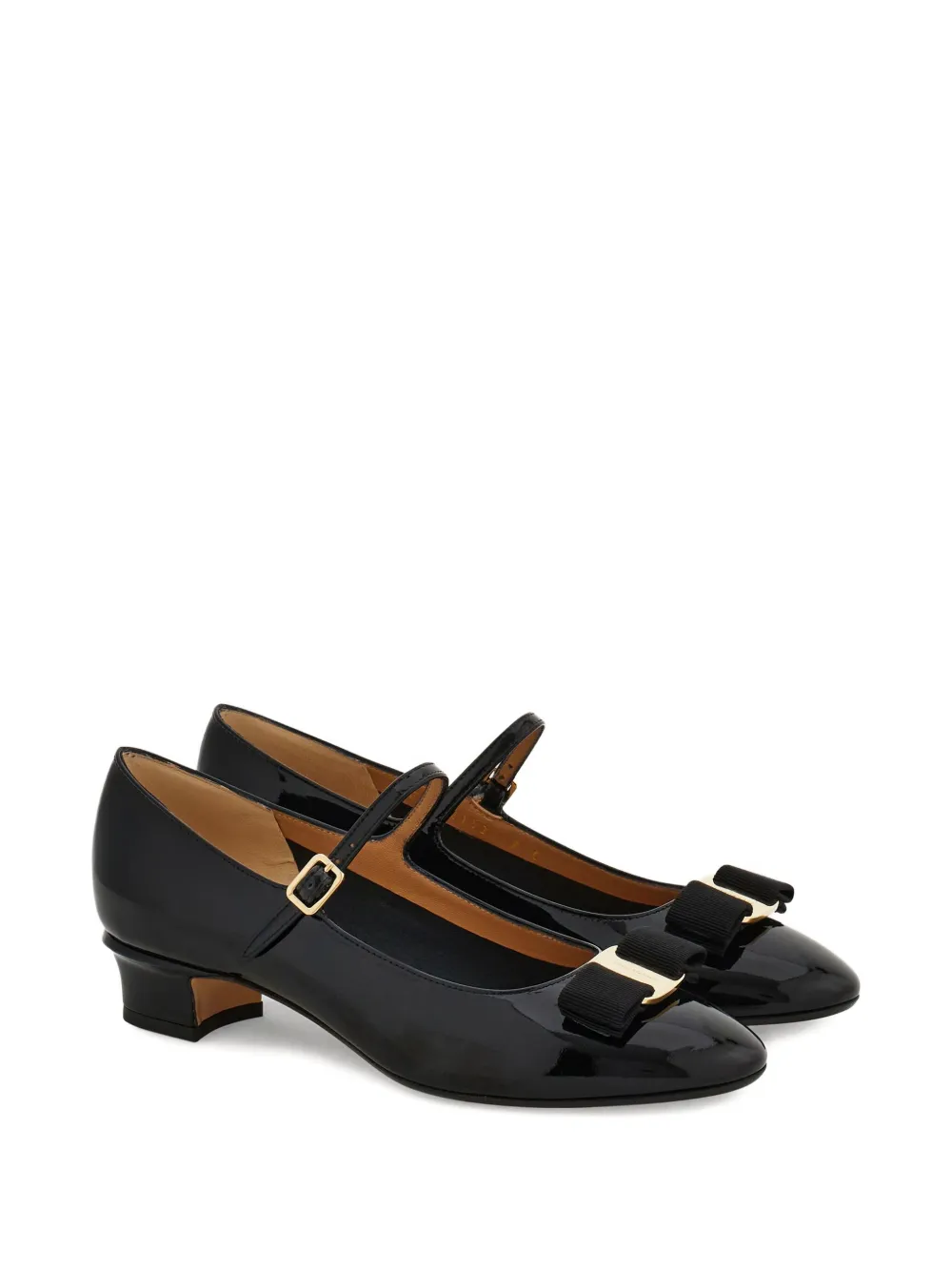 Туфли Мэри Джейн Vara Bow 30 Ferragamo, черный — фото 2