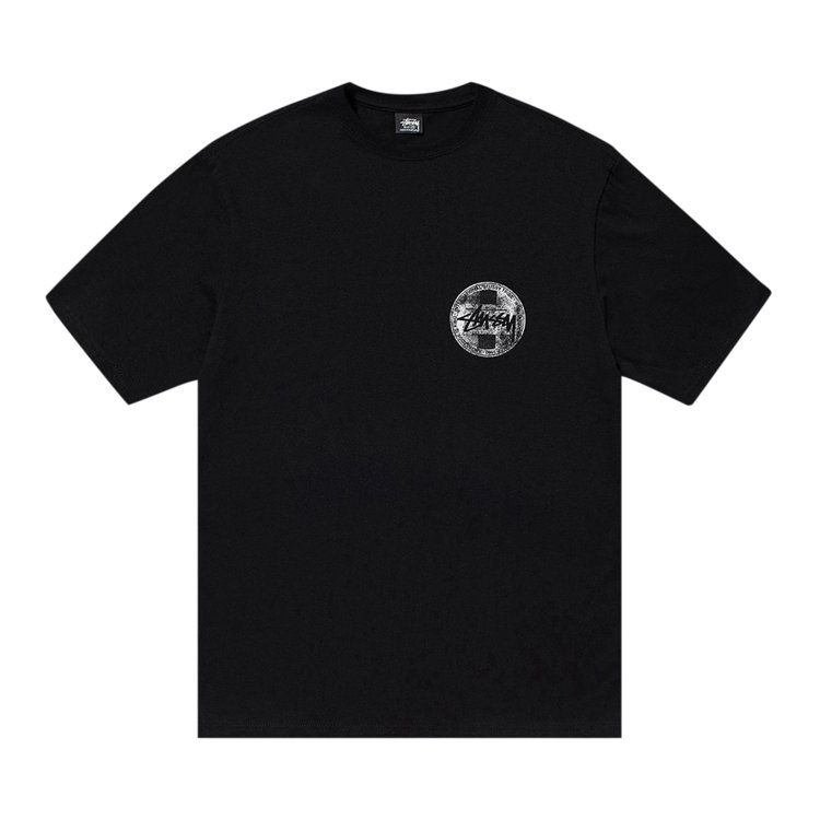 

Футболка Stussy Dot Stamp Tee, черный