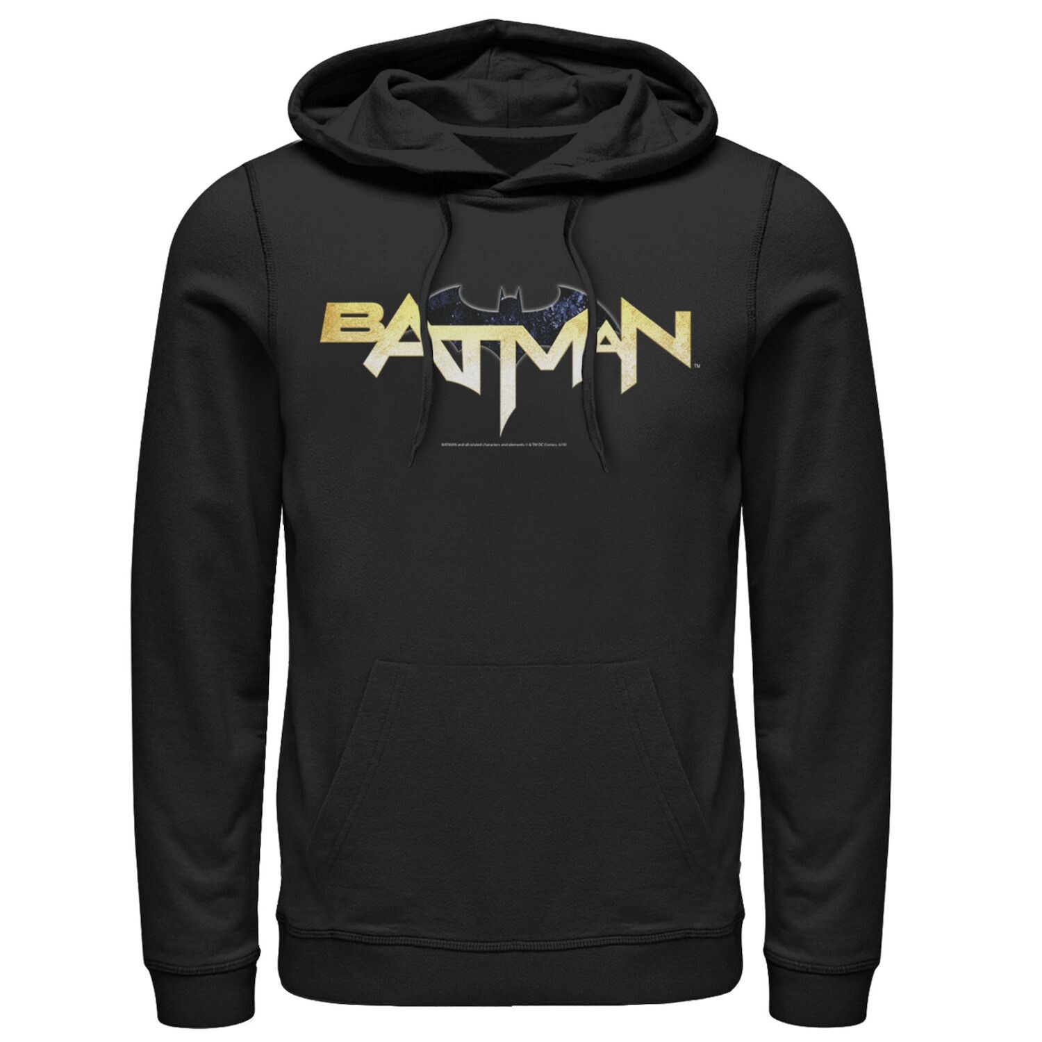 

Мужская толстовка с логотипом Batman Modern на груди DC Comics, черный