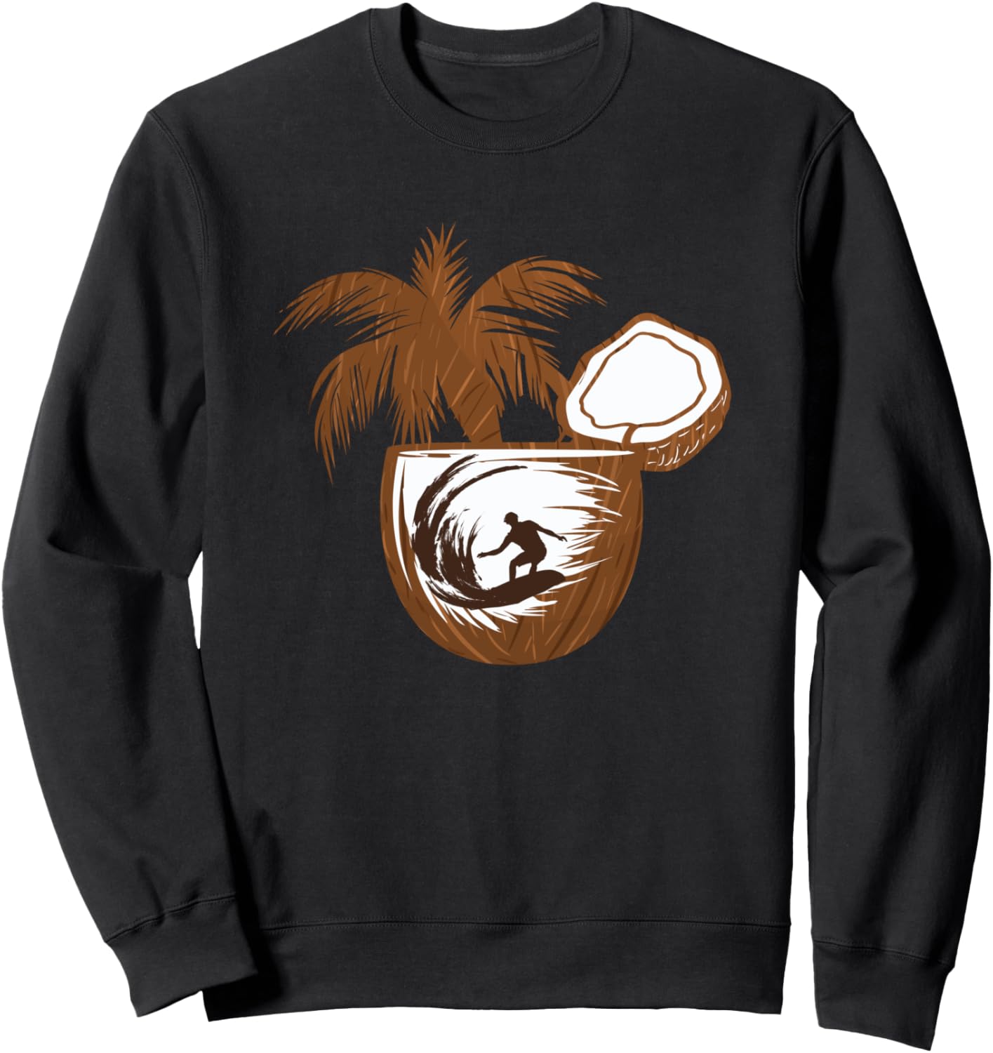 

Летняя толстовка для серферов Palm Surfer Summer, черный