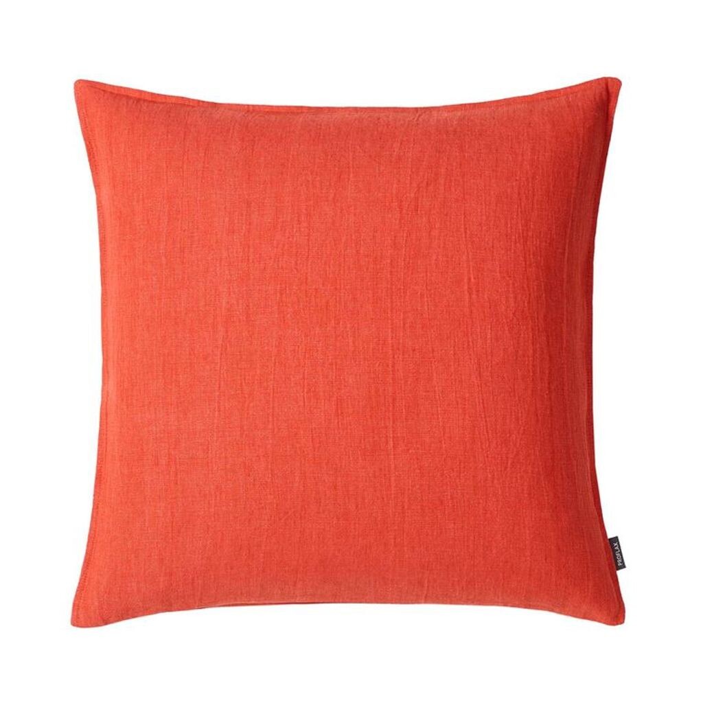 

Чехол на подушку Тунис, однотонный мелкоструктурированный лен, коралловый (оранжевый), размер: 60 х 60 см, наполнитель подушки: без Proflax