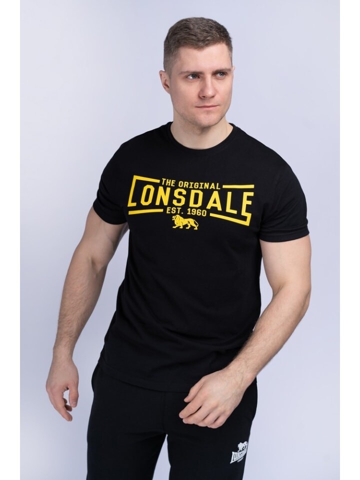 

Футболка Lonsdale T-Shirt, черный