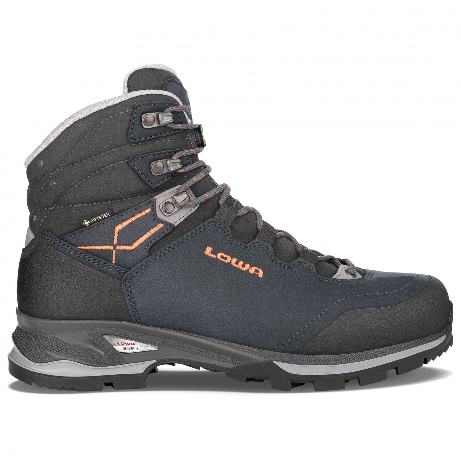 Женские ботинки Lowa Lady Light GTX из прочной кожи, синий/серый