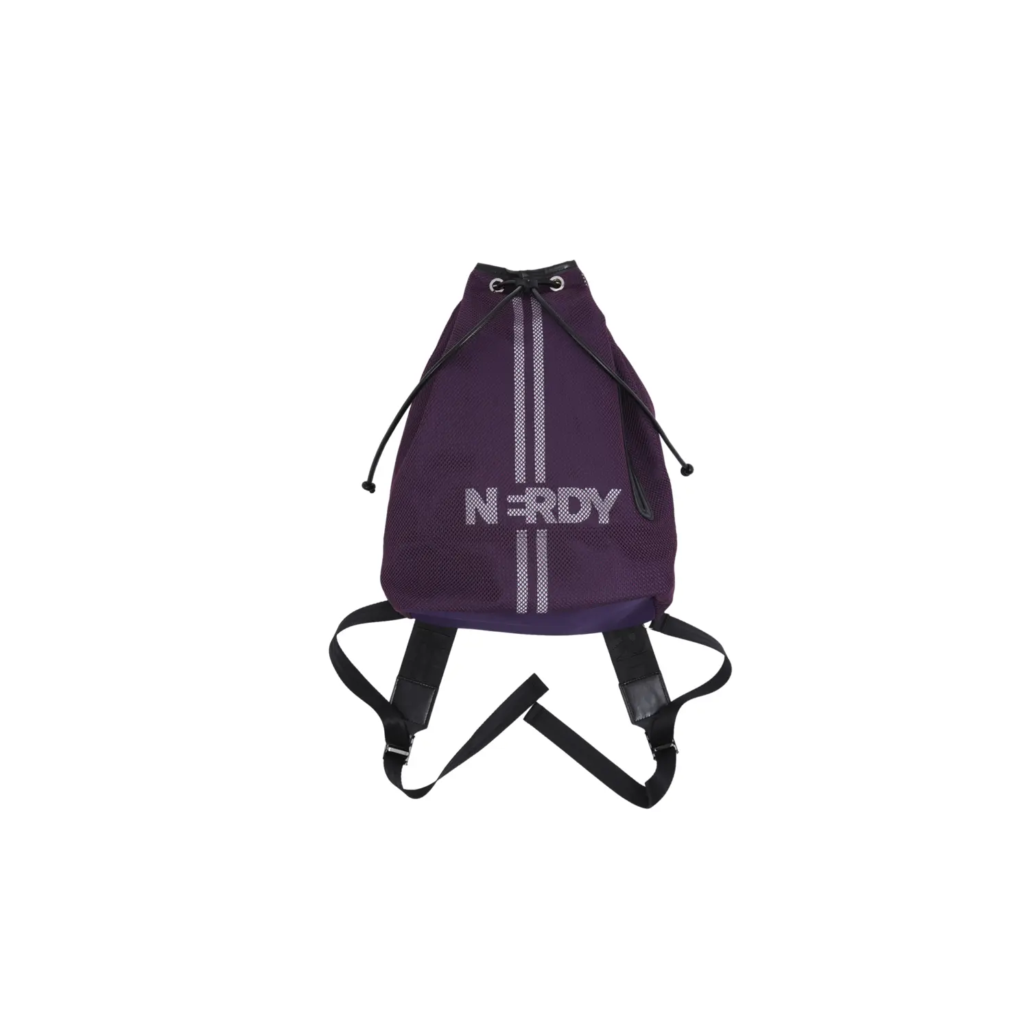 

Nerdy Тканевая ведерка сумка рюкзак унисекс черный белый фиолетовый, Purple